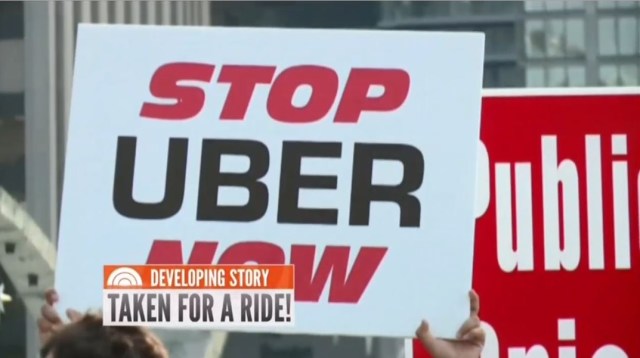 UBER Protest